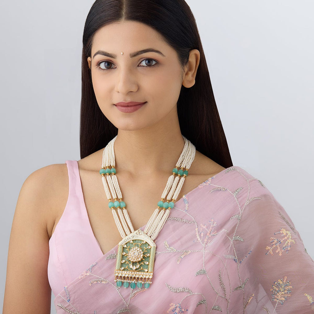 Buy Designer Kundan Necklace Sets OnlineKushal's Fashion Jewellery
