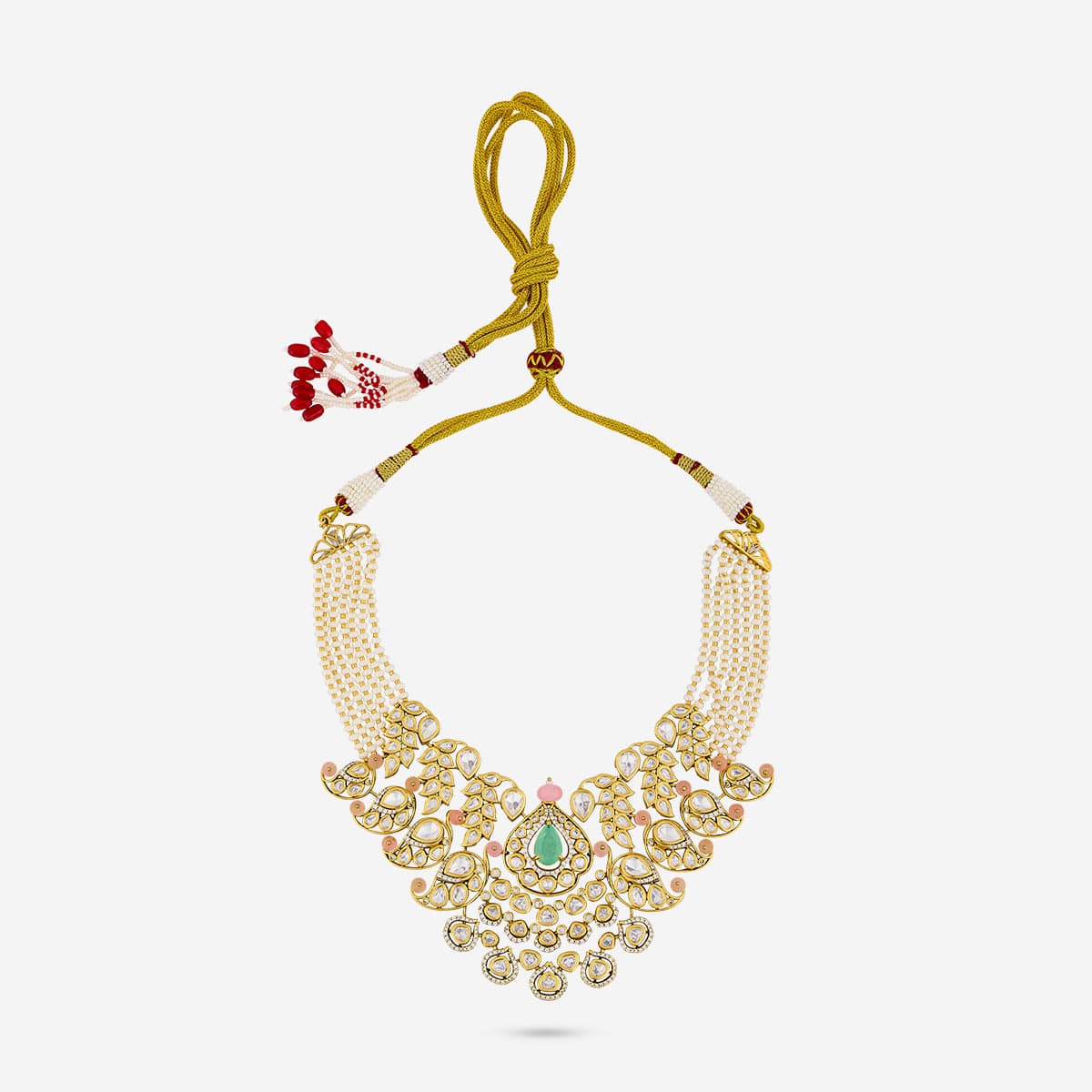 Kundan Necklace Kundan Necklace 164012