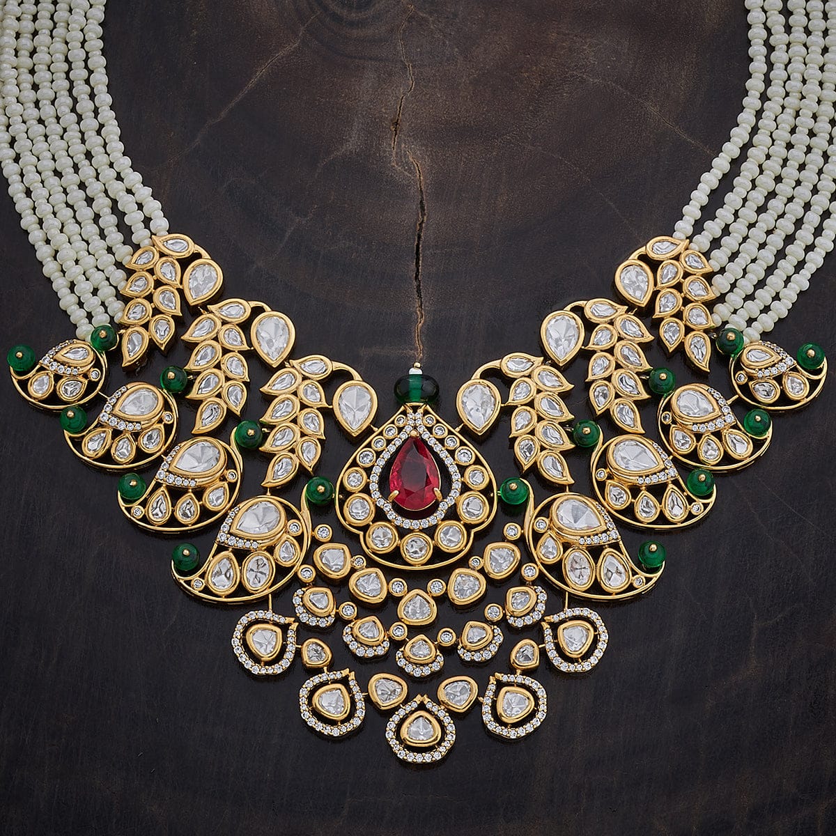Kundan Necklace Kundan Necklace 164012
