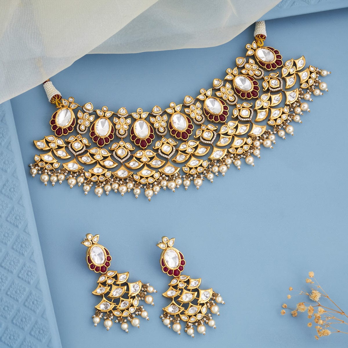 Kundan Necklace Kundan Necklace 164033