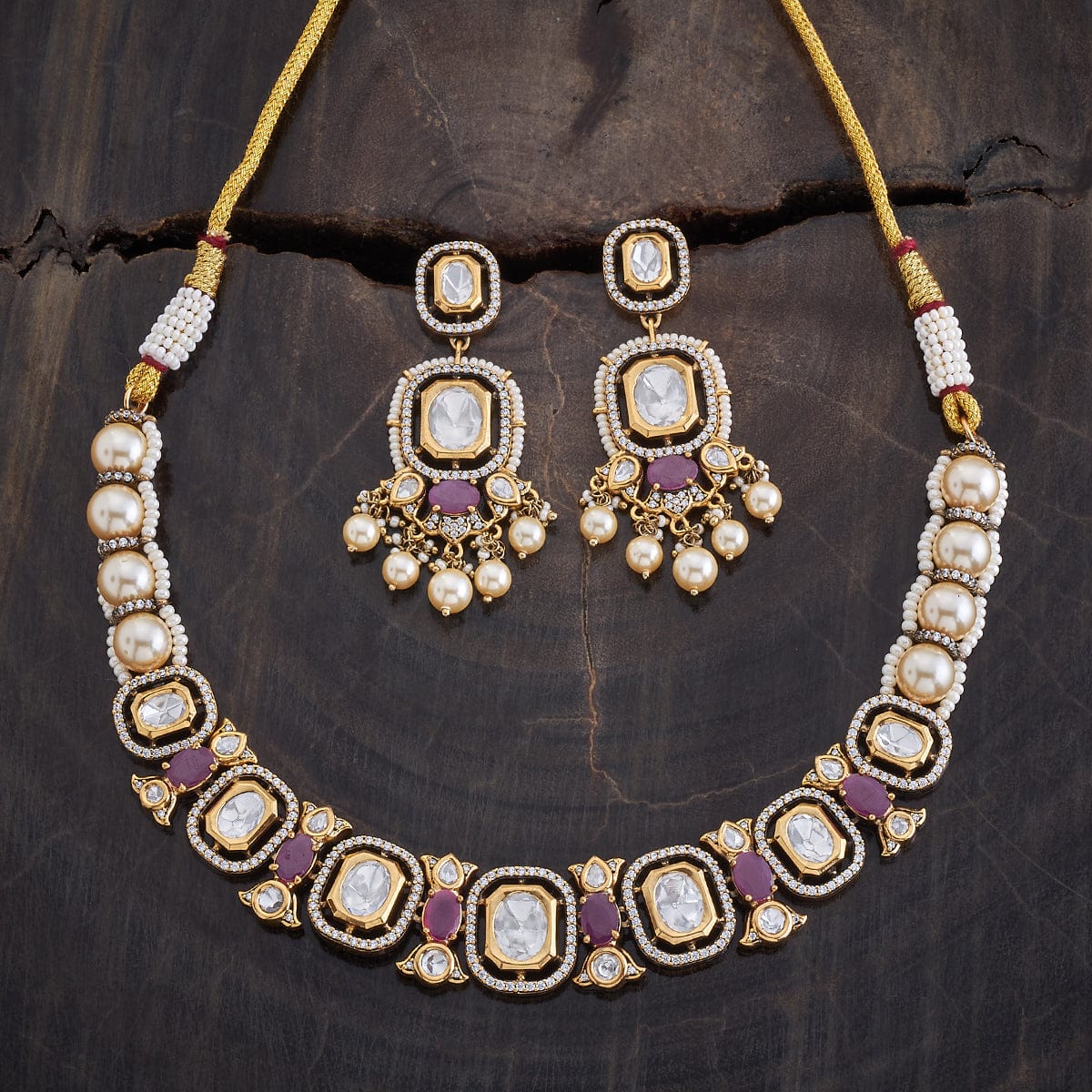 Kundan Necklace Kundan Necklace 174038