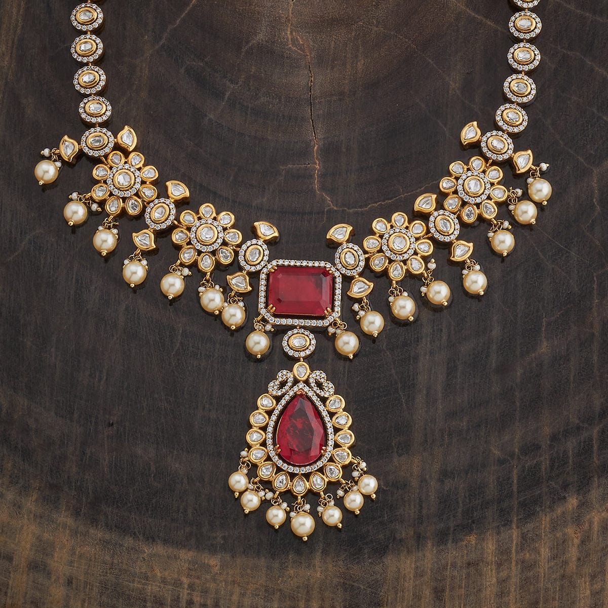 Kundan Necklace Kundan Necklace 174044