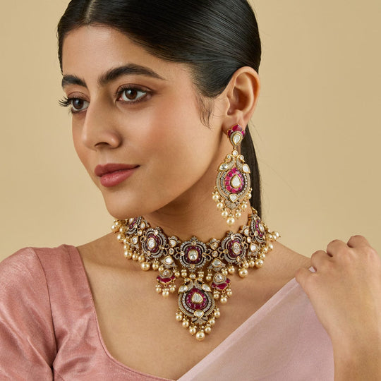 Kundan Necklace Kundan Necklace 178319