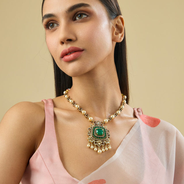 Kundan Necklace Kundan Necklace 181130
