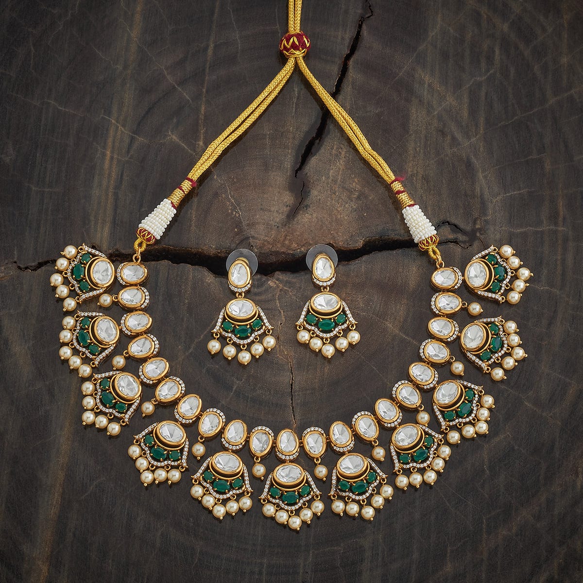 Kundan Necklace Kundan Necklace 181131