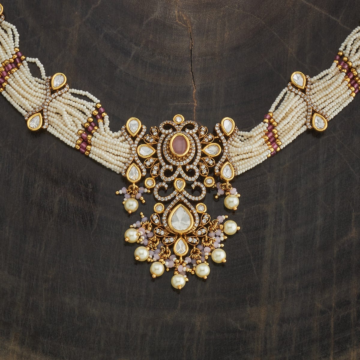 Kundan Necklace Kundan Necklace 181629