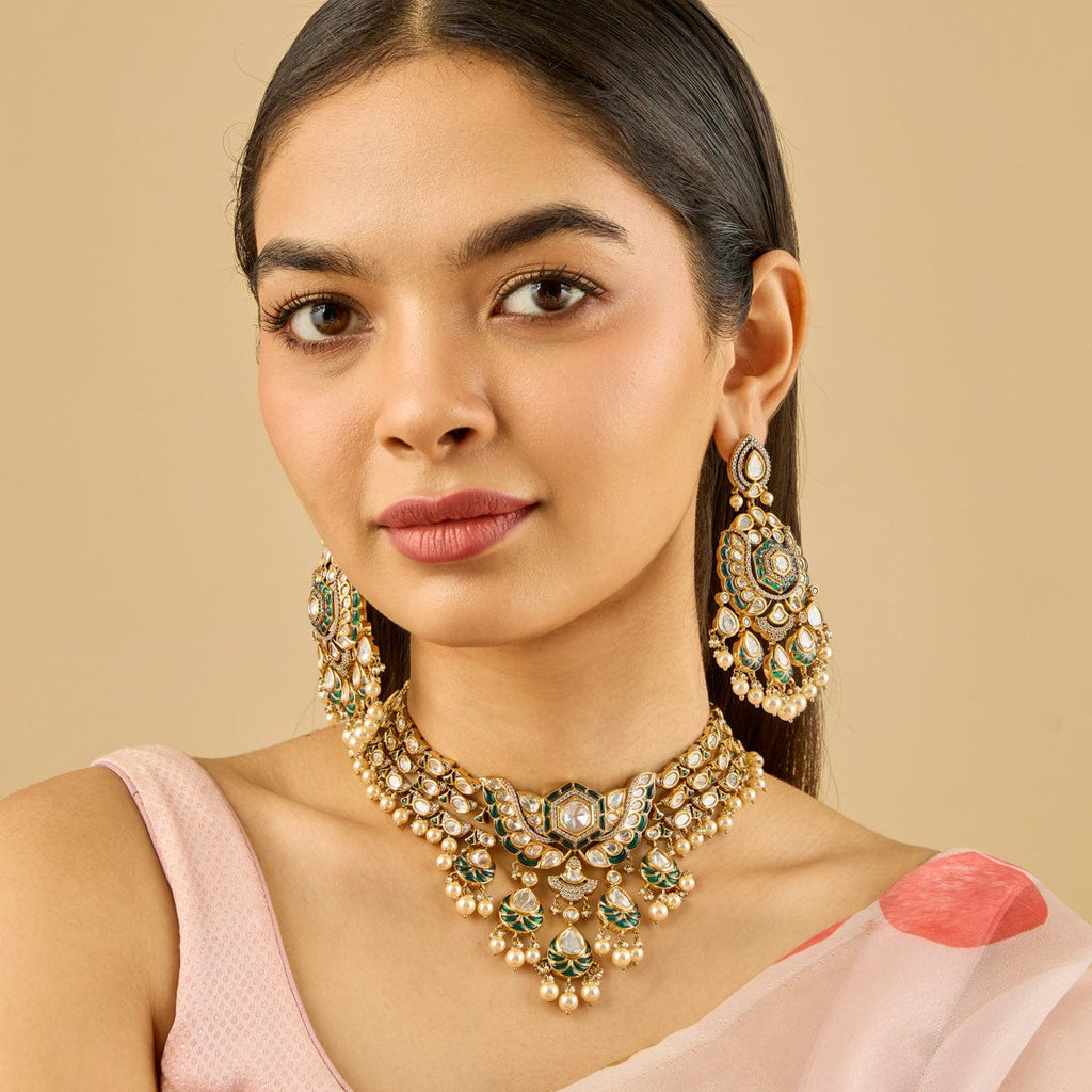 Kundan Necklace Kundan Necklace 182305