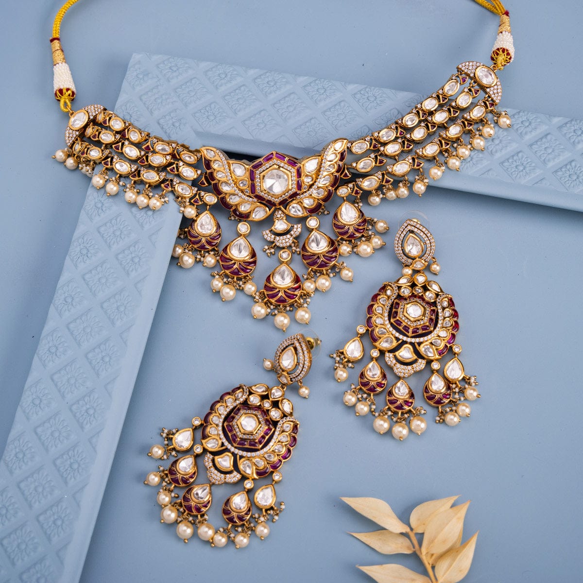 Kundan Necklace Kundan Necklace 182305