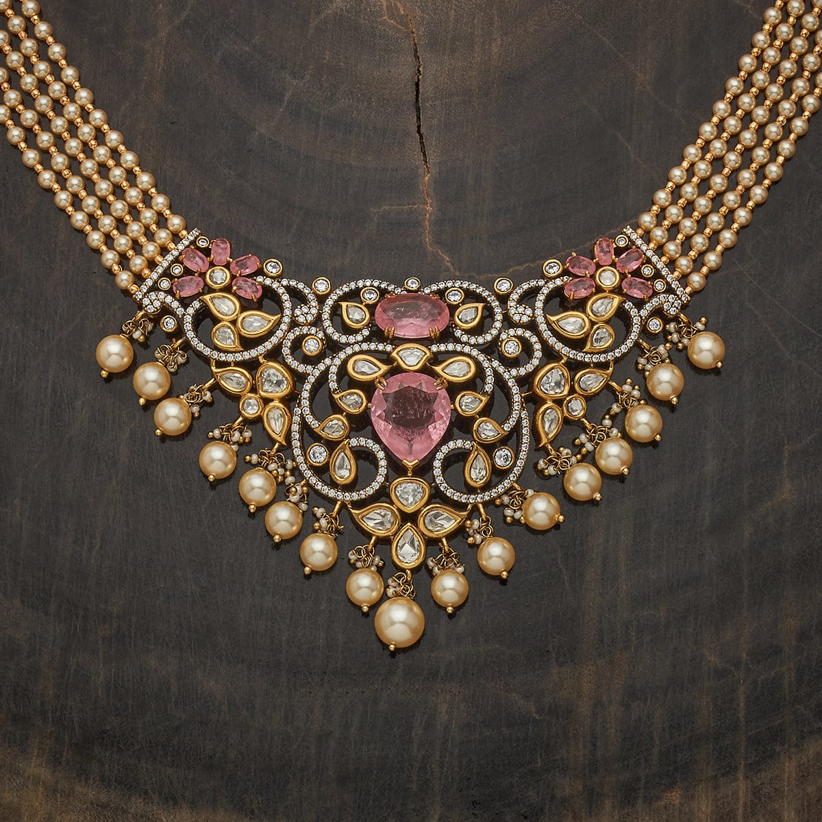 Kundan Necklace Kundan Necklace 182308