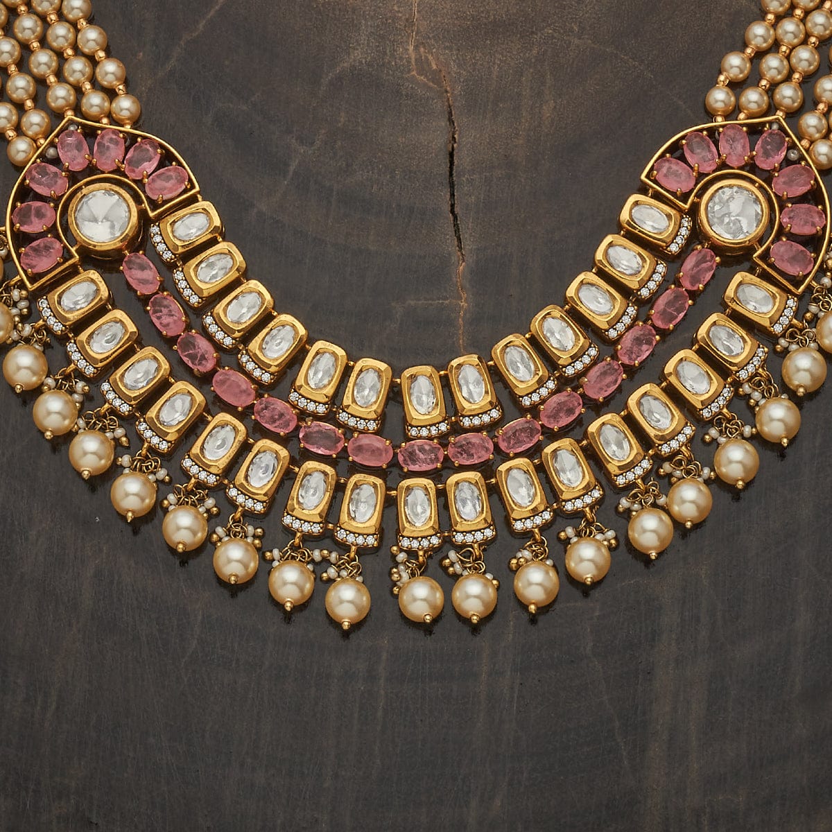 Kundan Necklace Kundan Necklace 182310