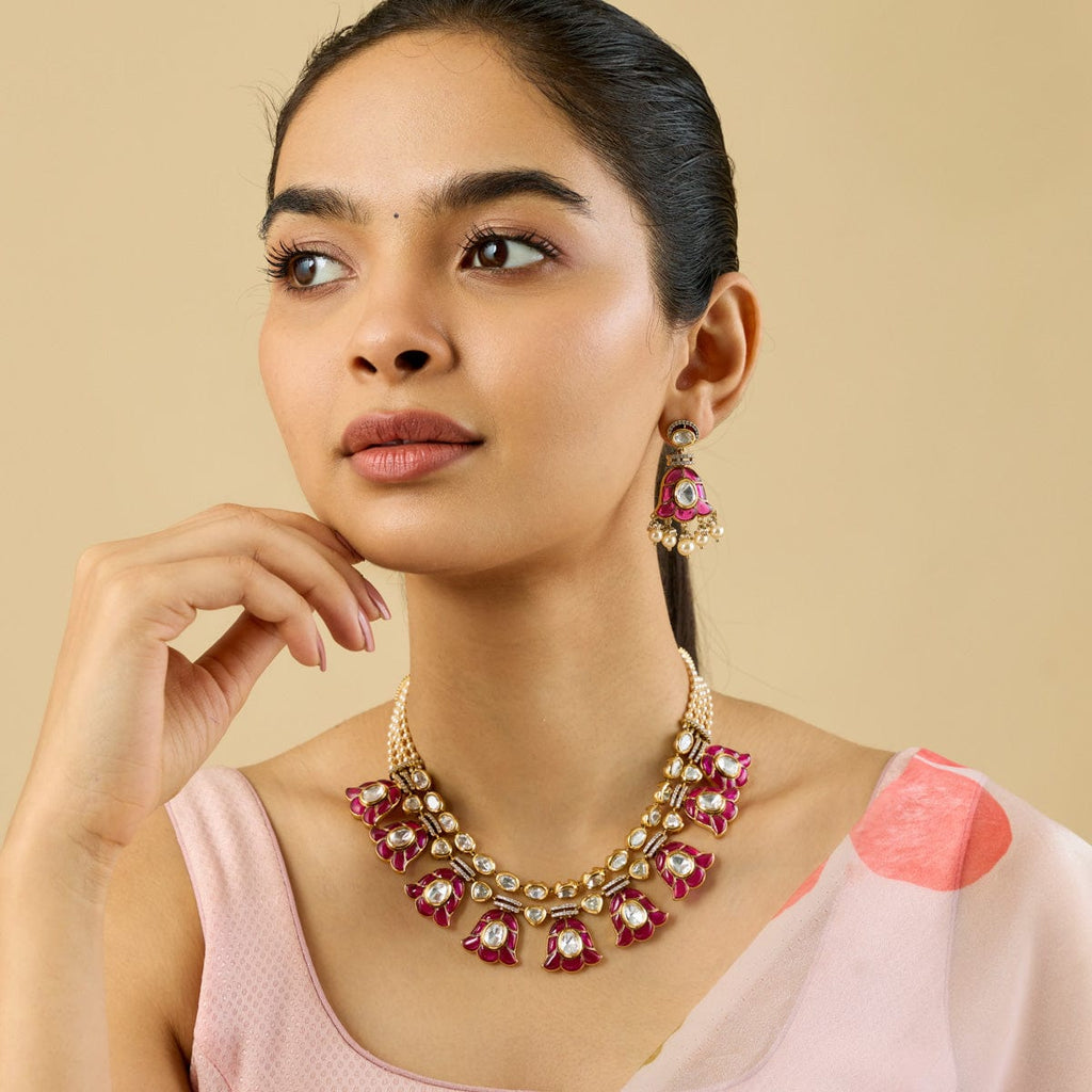 Kundan Necklace Kundan Necklace 184813