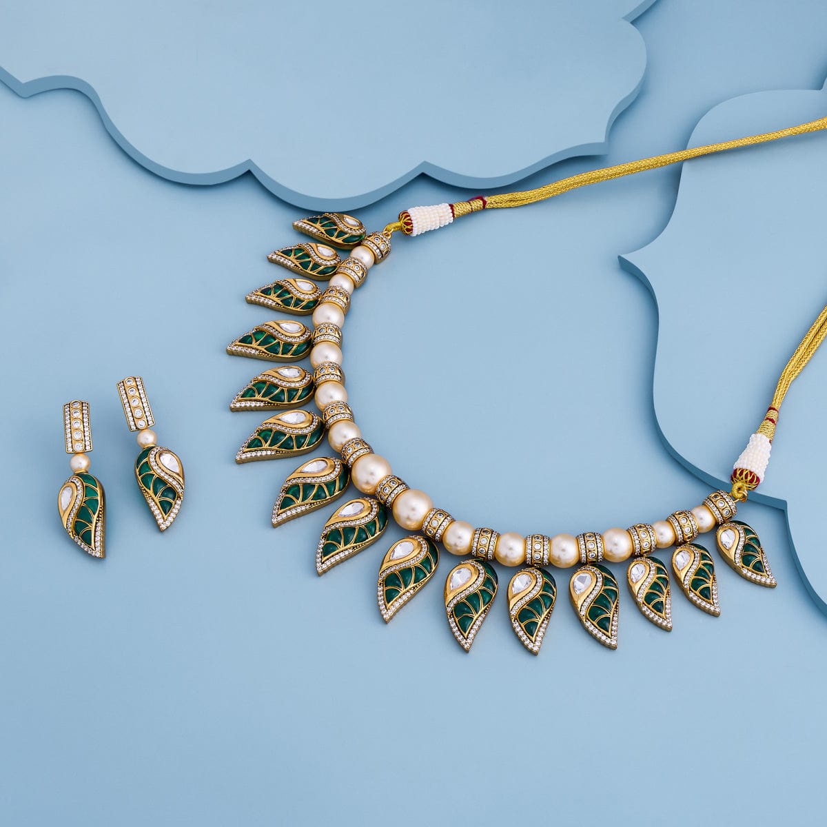 Kundan Necklace Kundan Necklace 184814