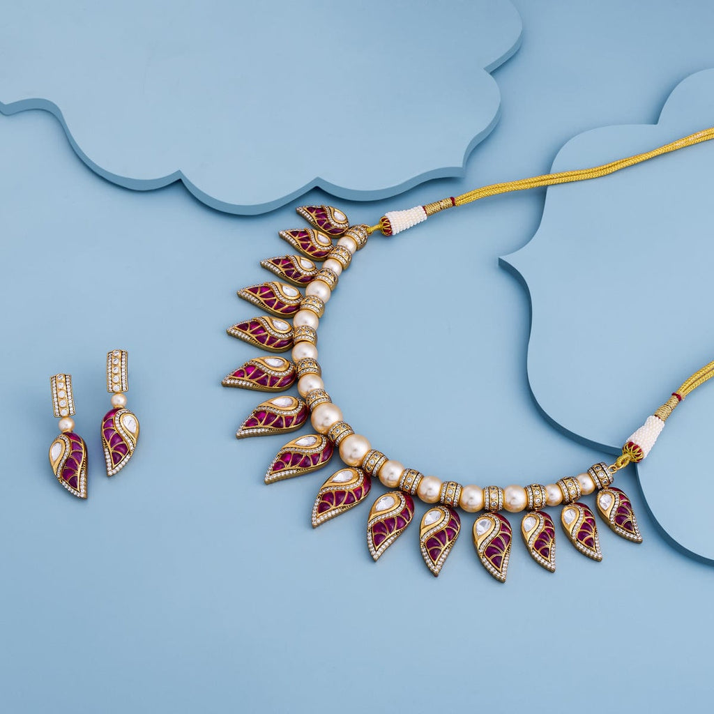 Kundan Necklace Kundan Necklace 184814