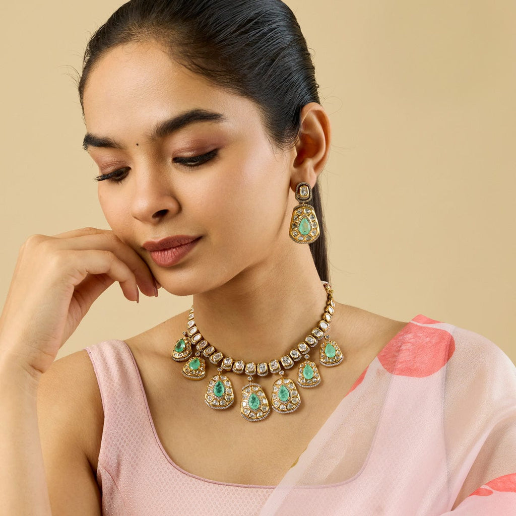 Kundan Necklace Kundan Necklace 184815