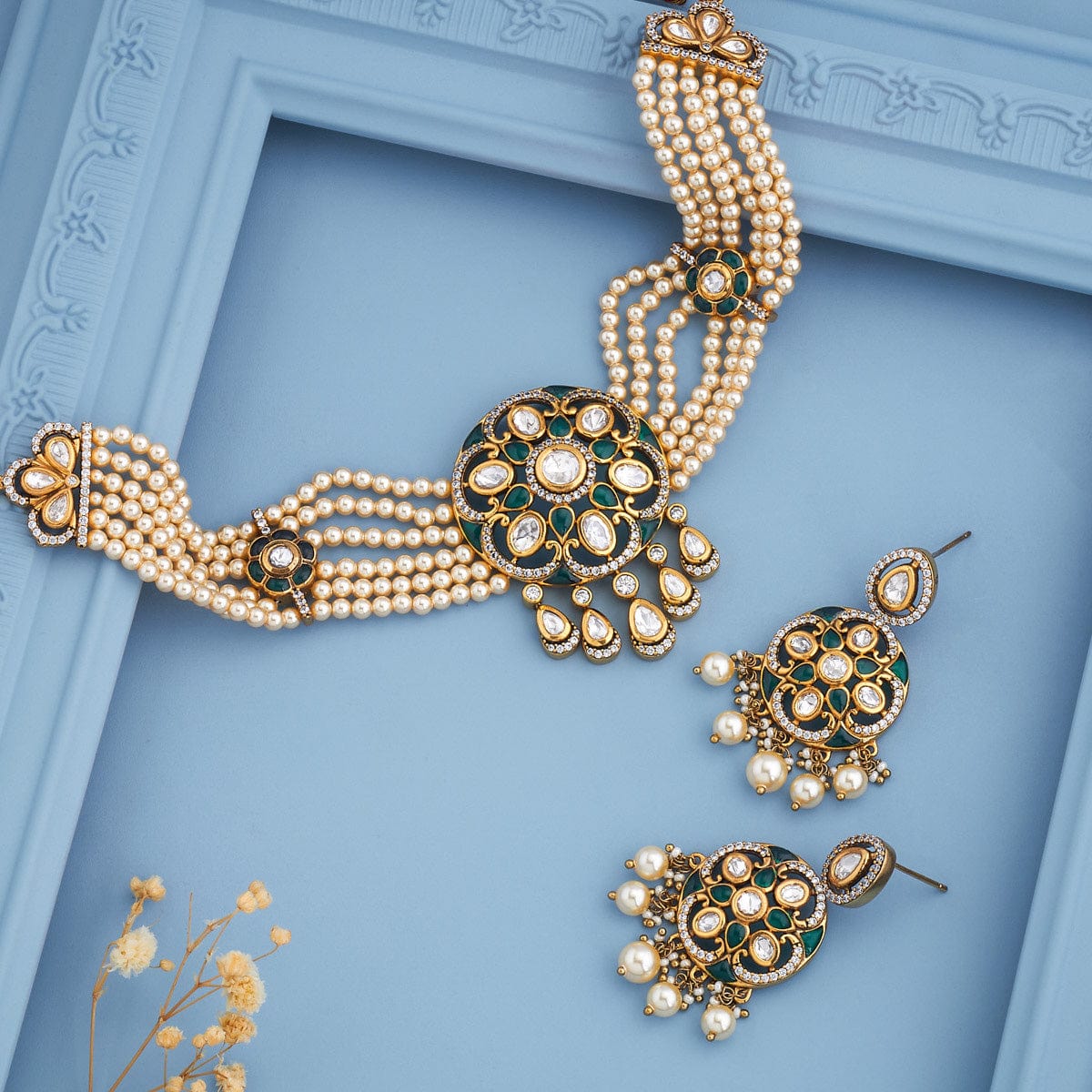 Kundan Necklace Kundan Necklace 184817