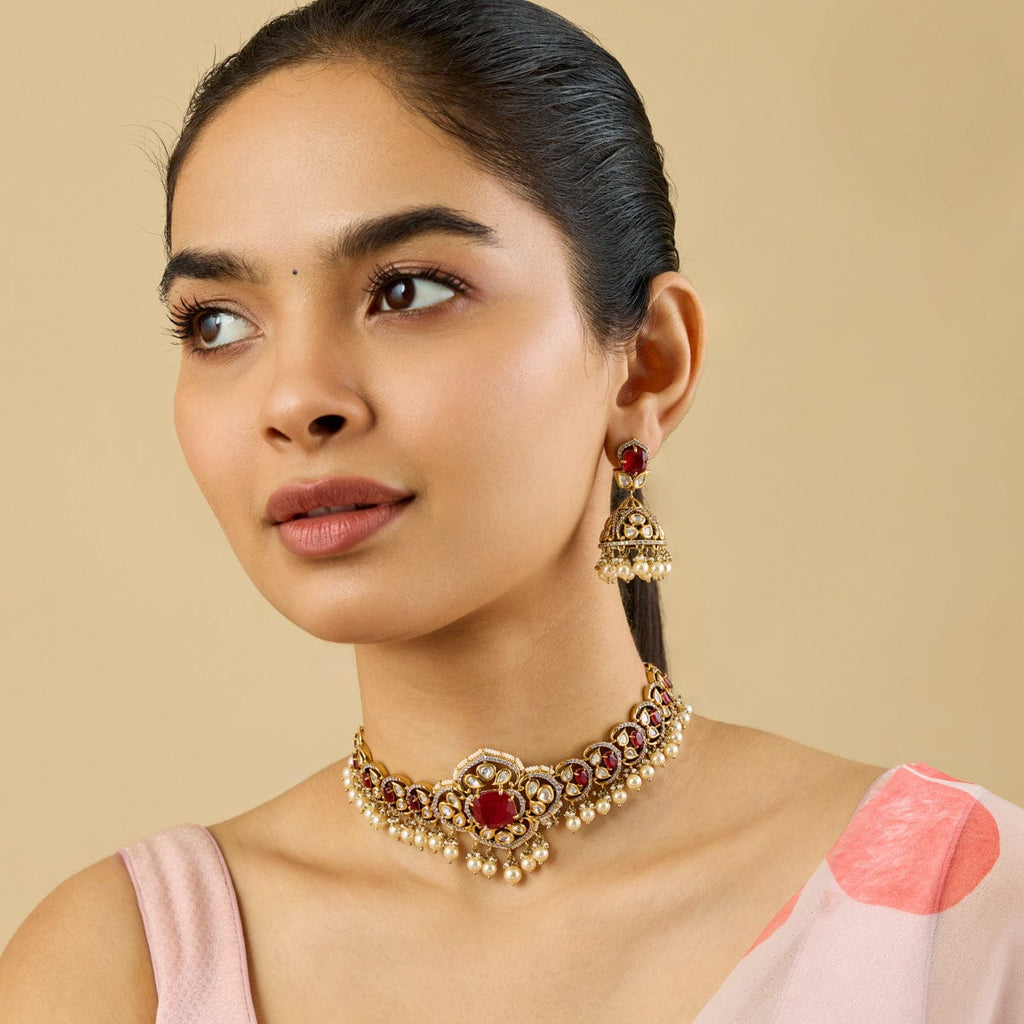 Kundan Necklace Kundan Necklace 184821