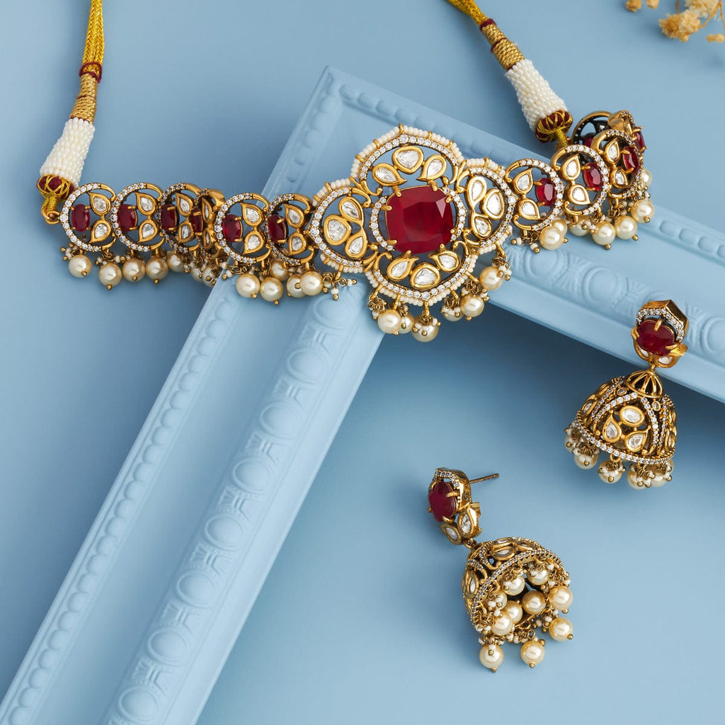 Kundan Necklace Kundan Necklace 184821