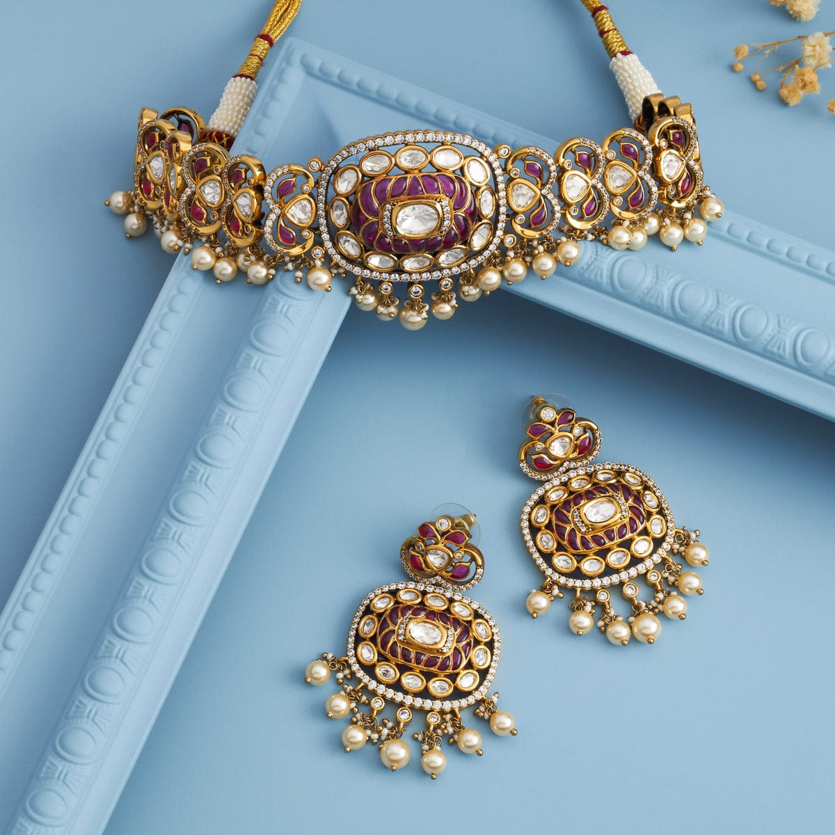 Kundan Necklace Kundan Necklace 184827