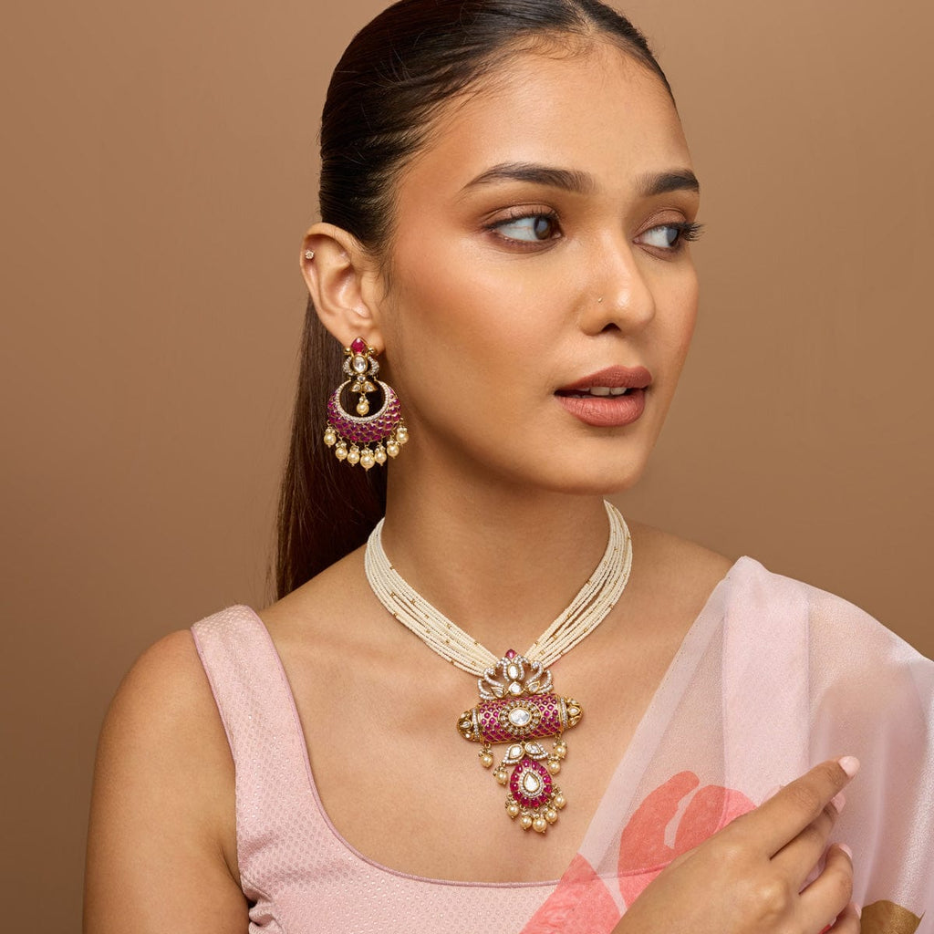 Kundan Necklace Kundan Necklace 184829