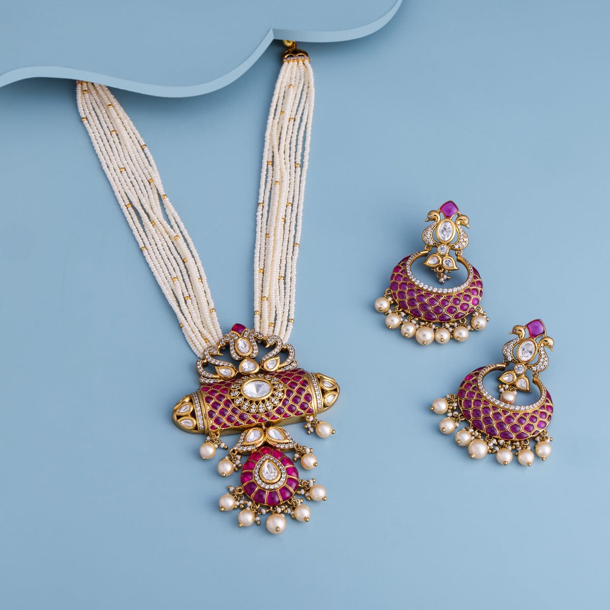 Kundan Necklace Kundan Necklace 184829