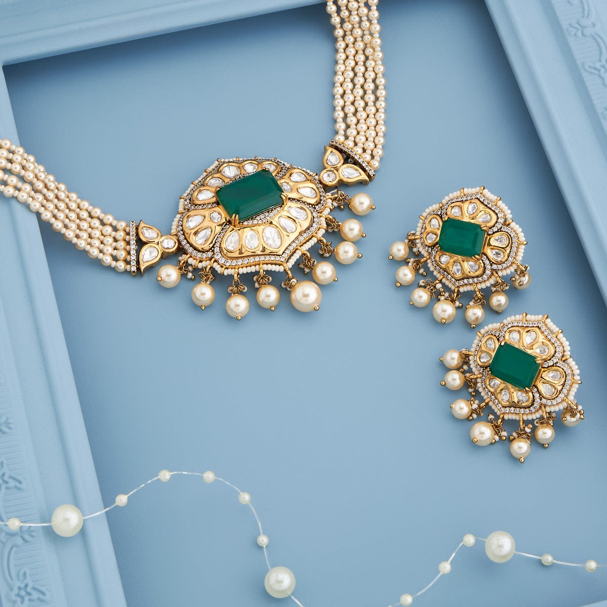 Kundan Necklace Kundan Necklace 184831