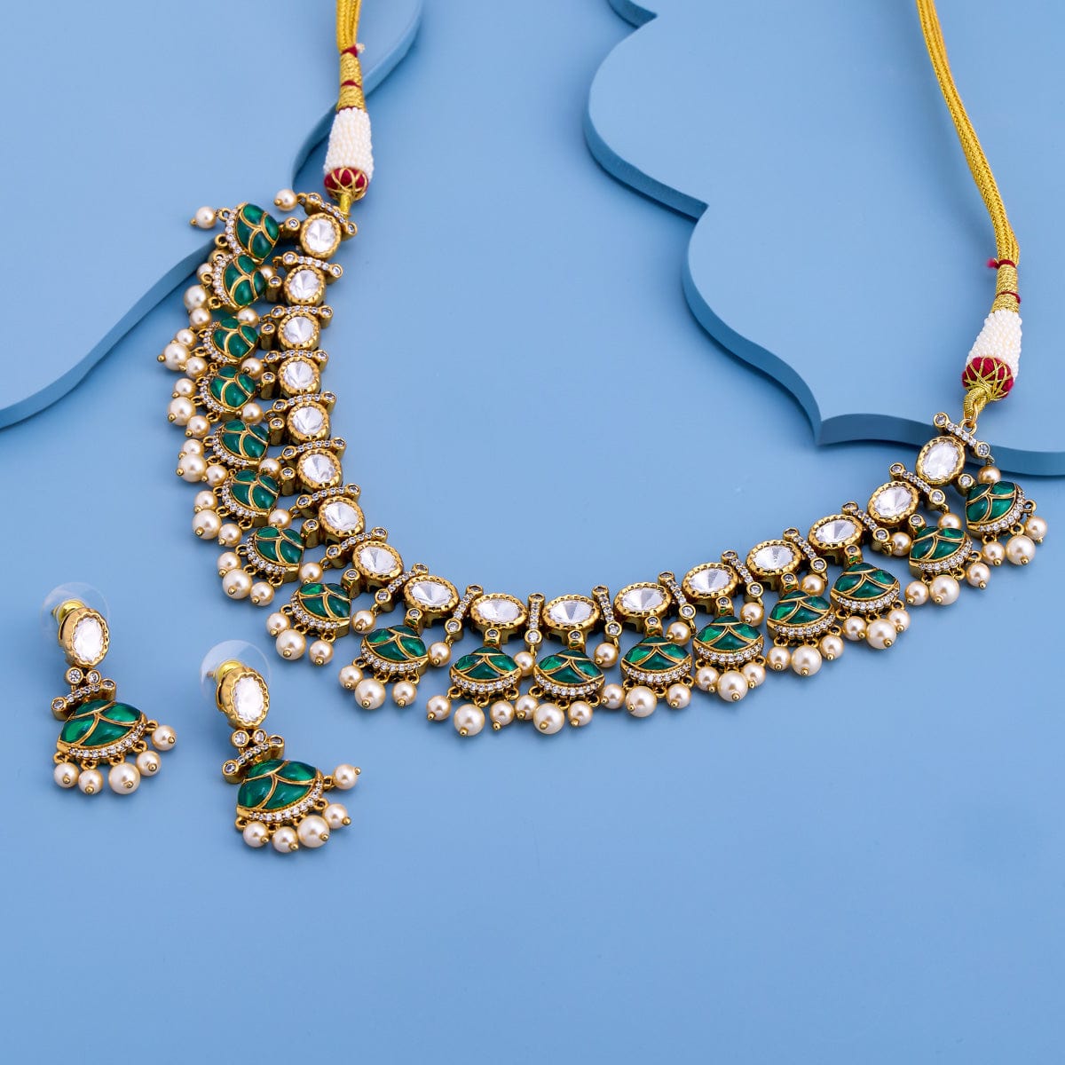 Kundan Necklace Kundan Necklace 184833