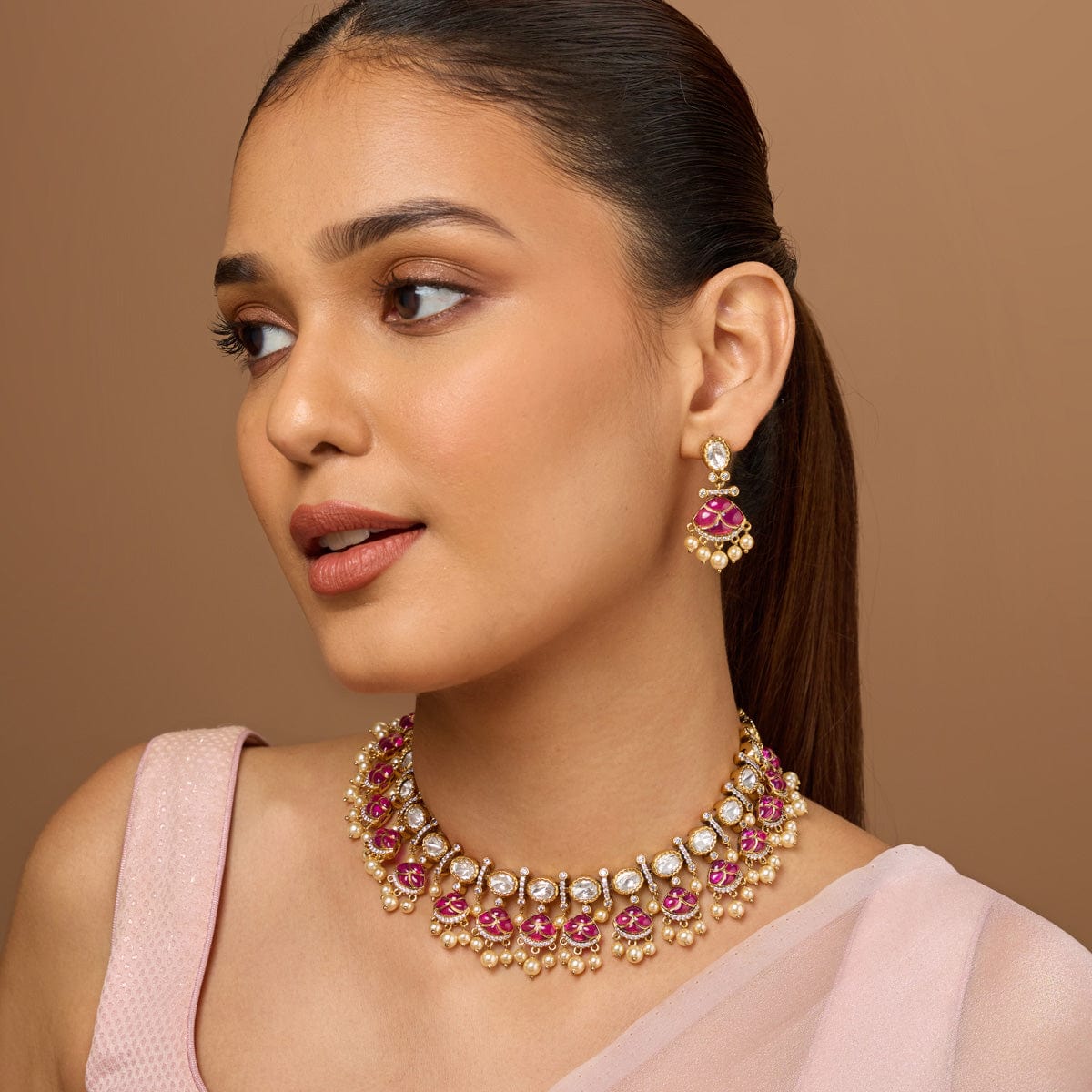 Kundan Necklace Kundan Necklace 184833