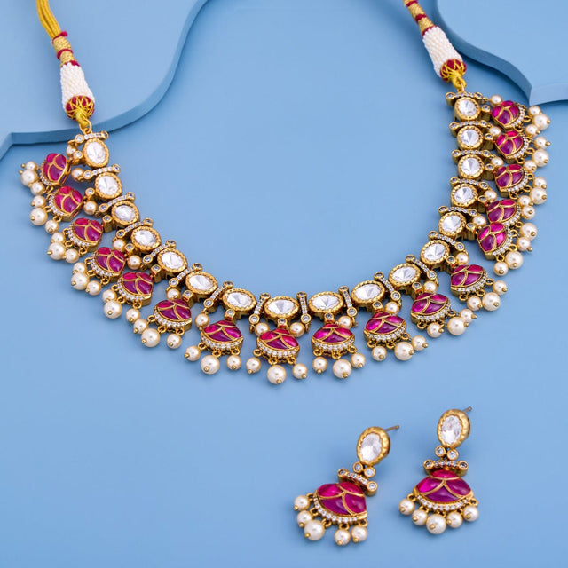 Kundan Necklace Kundan Necklace 184833