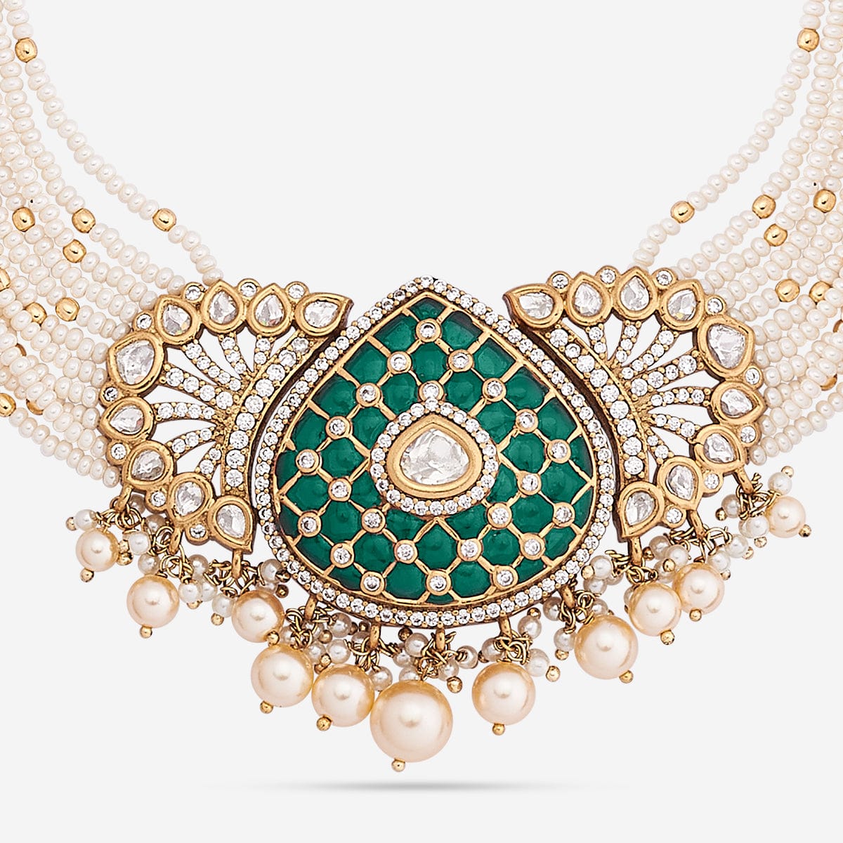 Kundan Necklace 185294