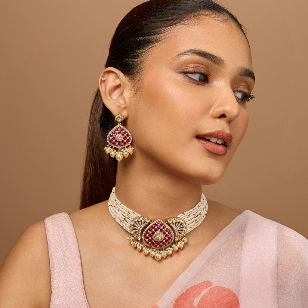 Kundan Necklace Kundan Necklace 185294