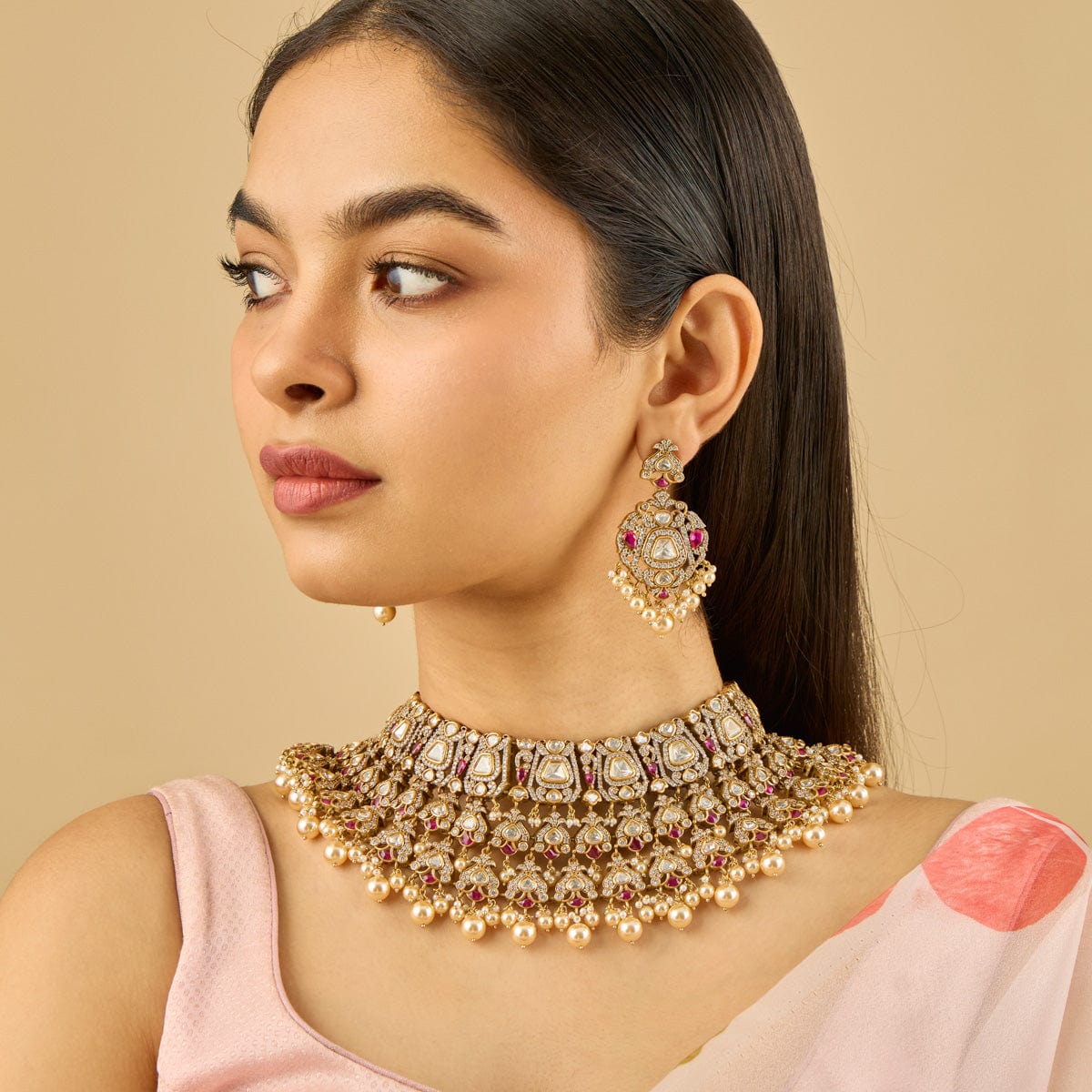Kundan Necklace Kundan Necklace 185299