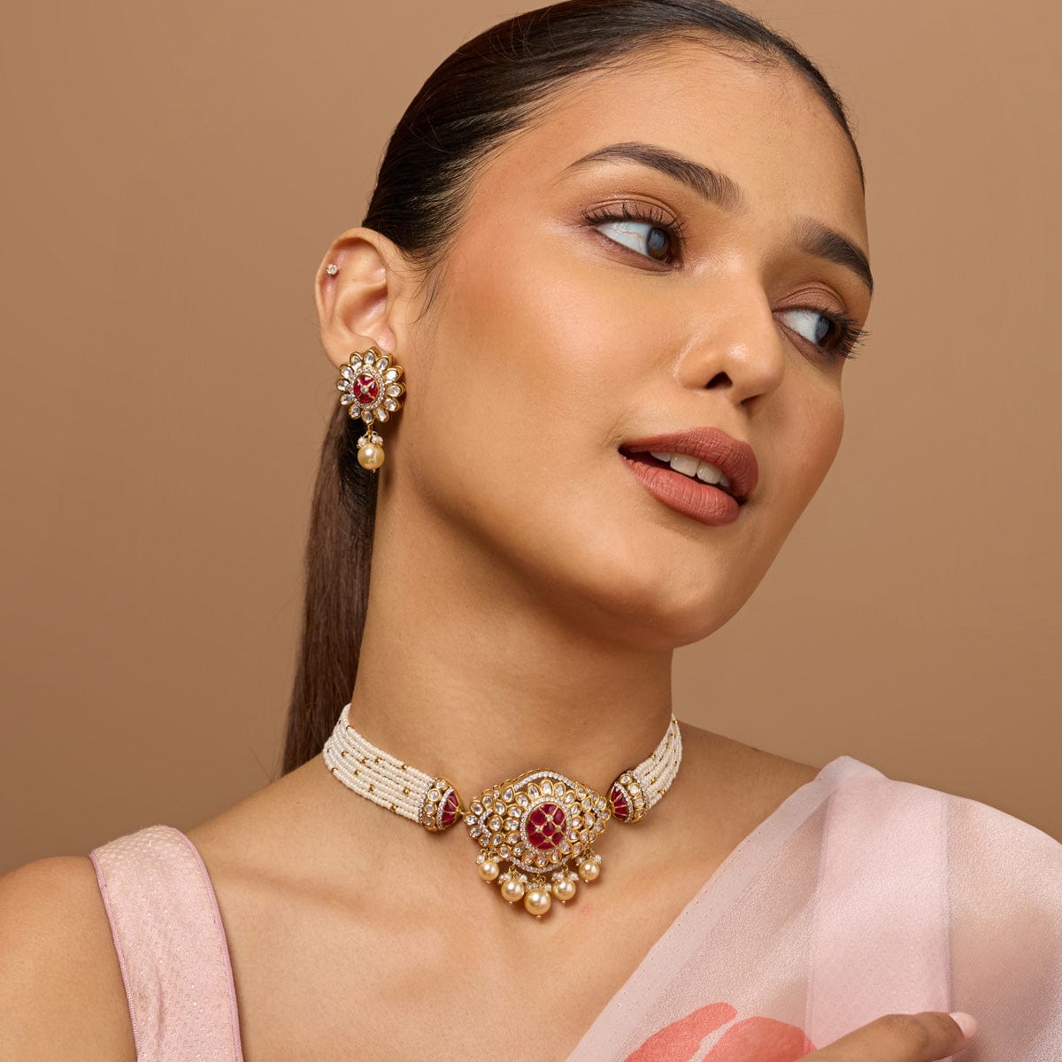 Kundan Necklace Kundan Necklace 185300