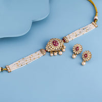 Kundan Necklace Kundan Necklace 185300