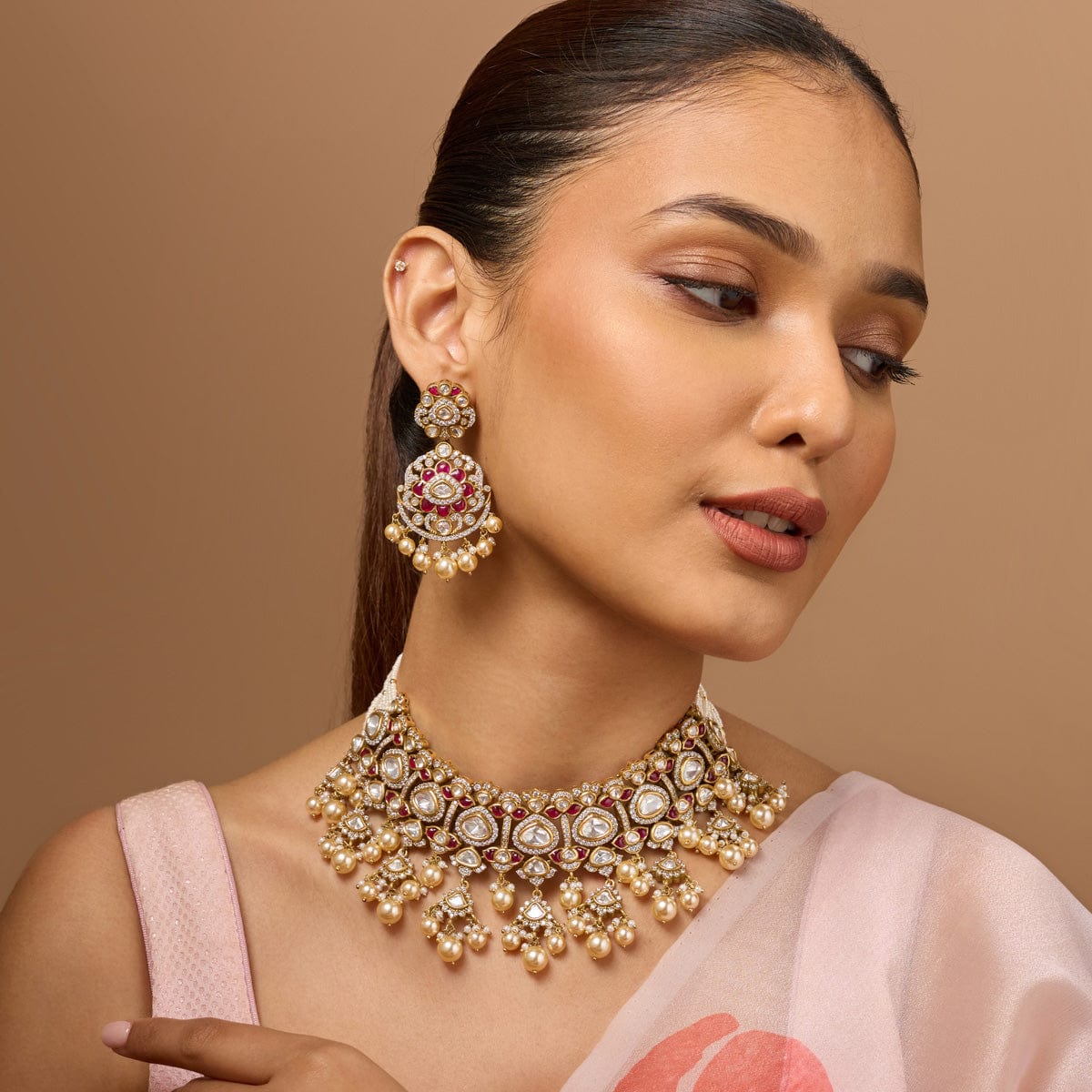 Kundan Necklace Kundan Necklace 185304