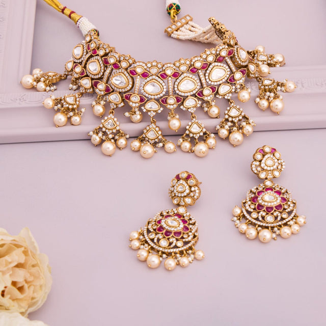 Kundan Necklace Kundan Necklace 185304