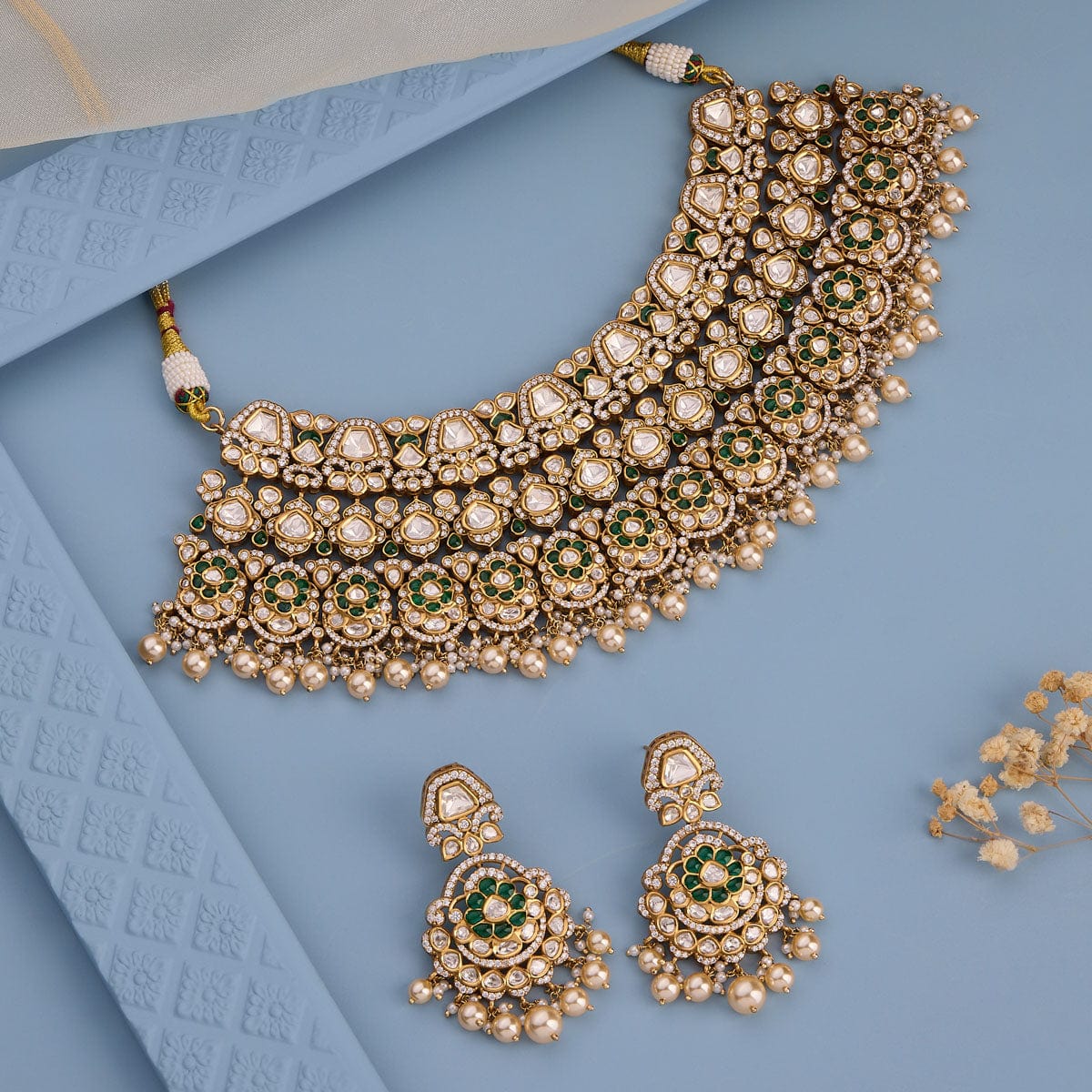 Kundan Necklace Kundan Necklace 185305