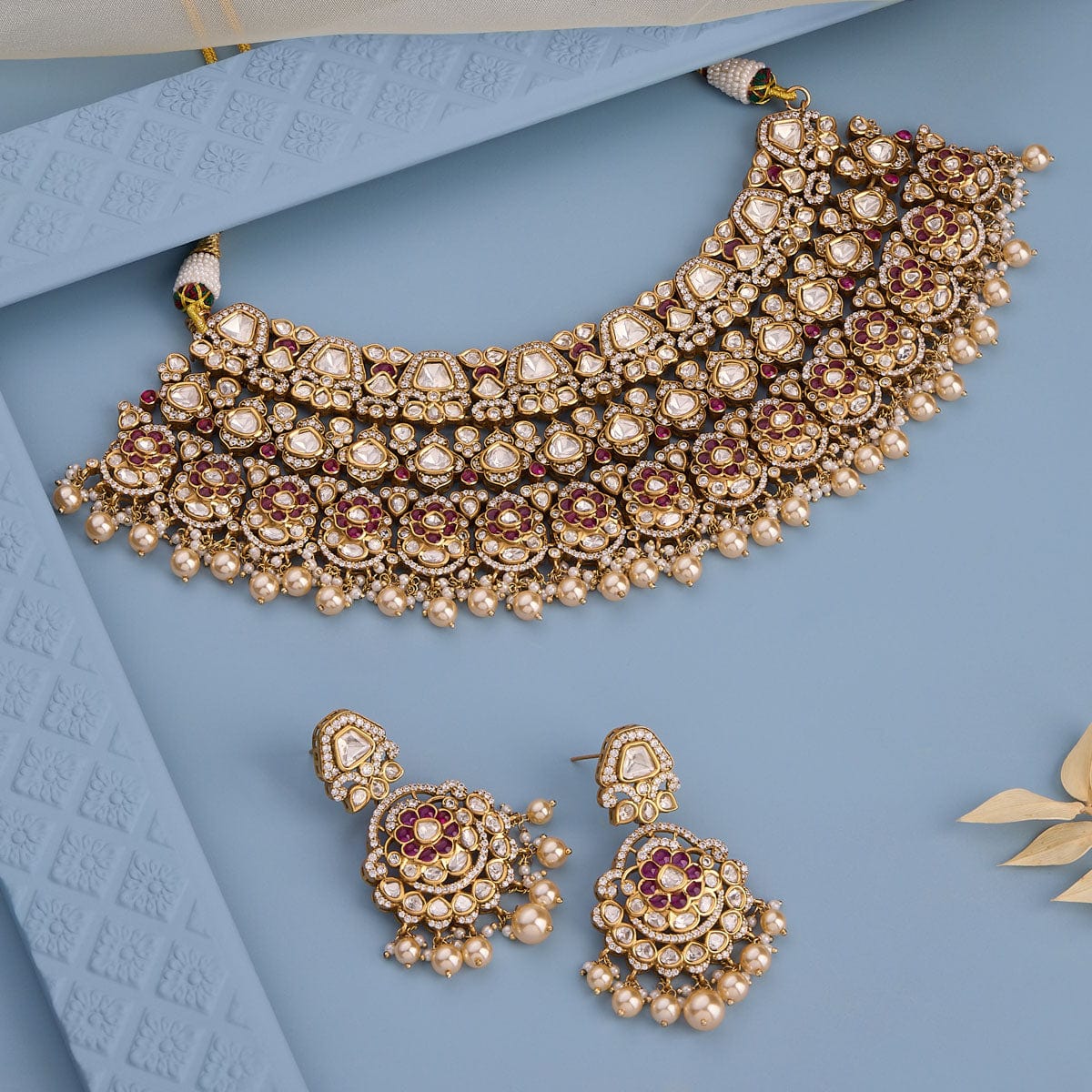 Kundan Necklace Kundan Necklace 185305