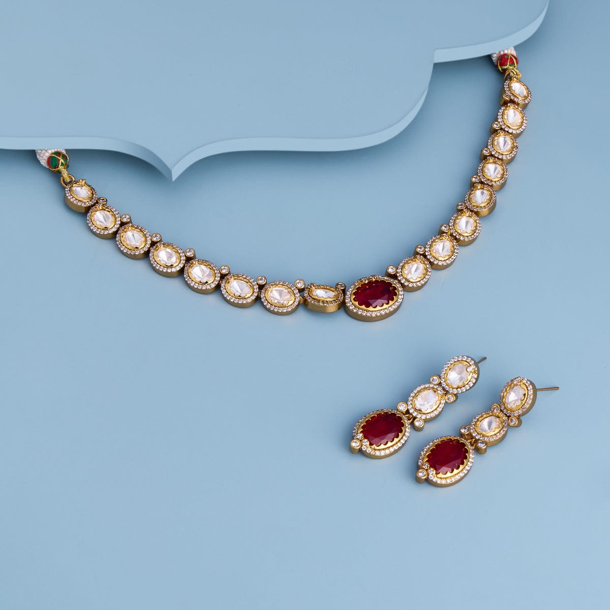 Kundan Necklace Kundan Necklace 187882