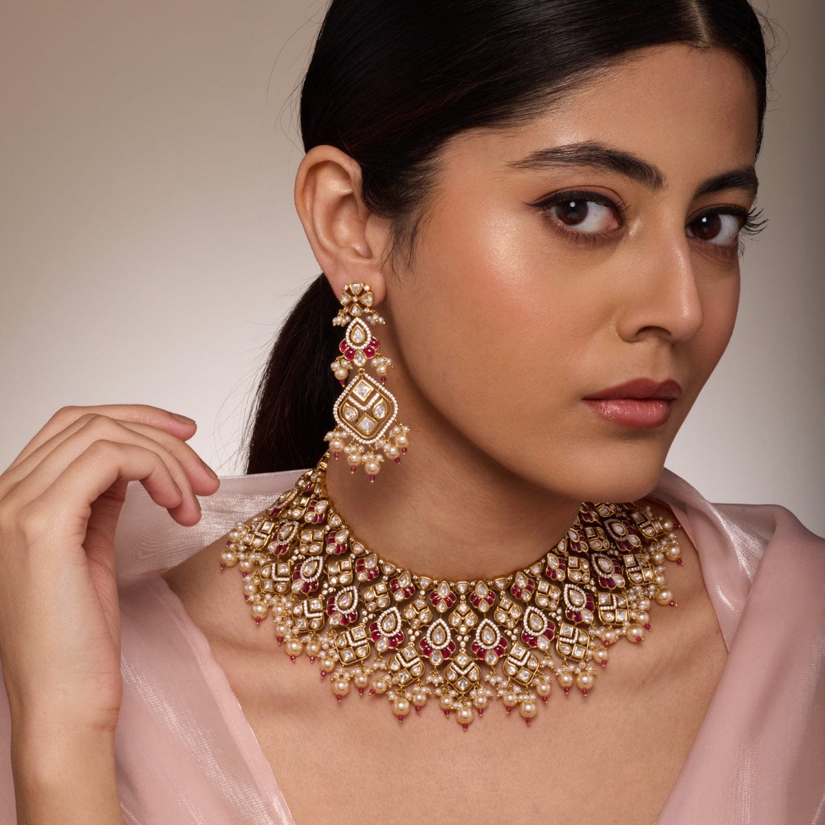 Kundan Necklace Kundan Necklace 188253