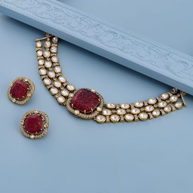 Kundan Necklace Kundan Necklace 189205