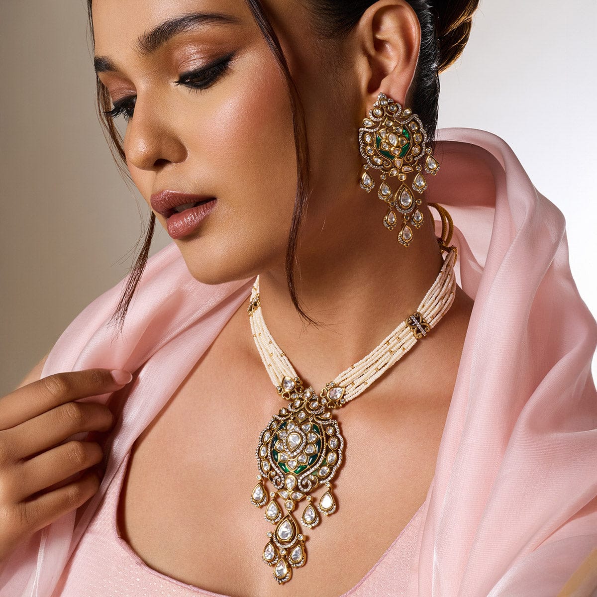 Kundan Necklace Kundan Necklace 189207