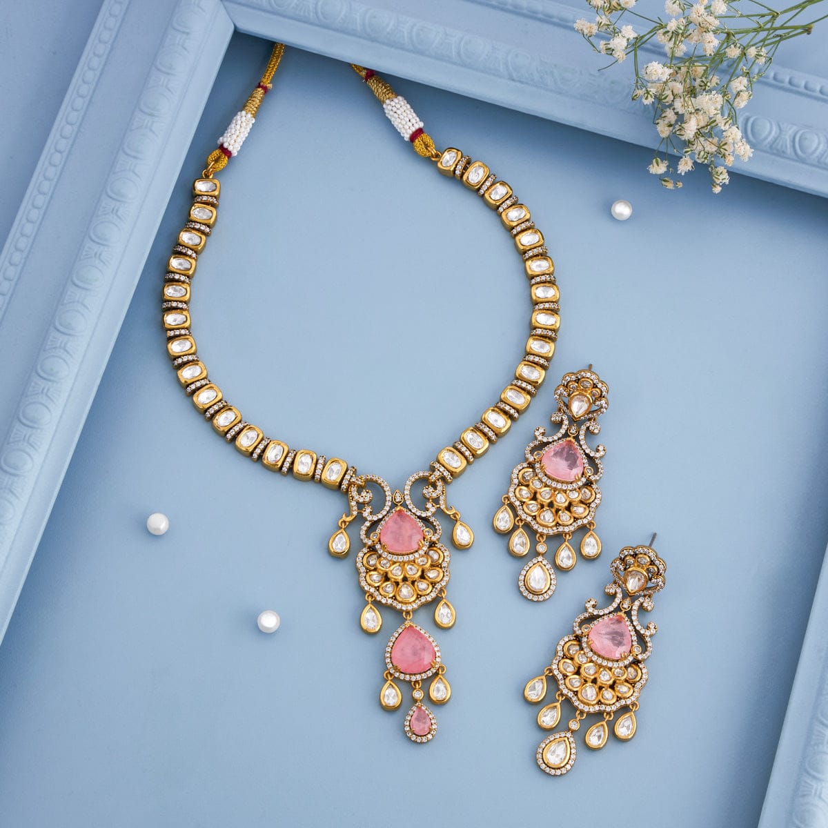 Kundan Necklace Kundan Necklace 189241