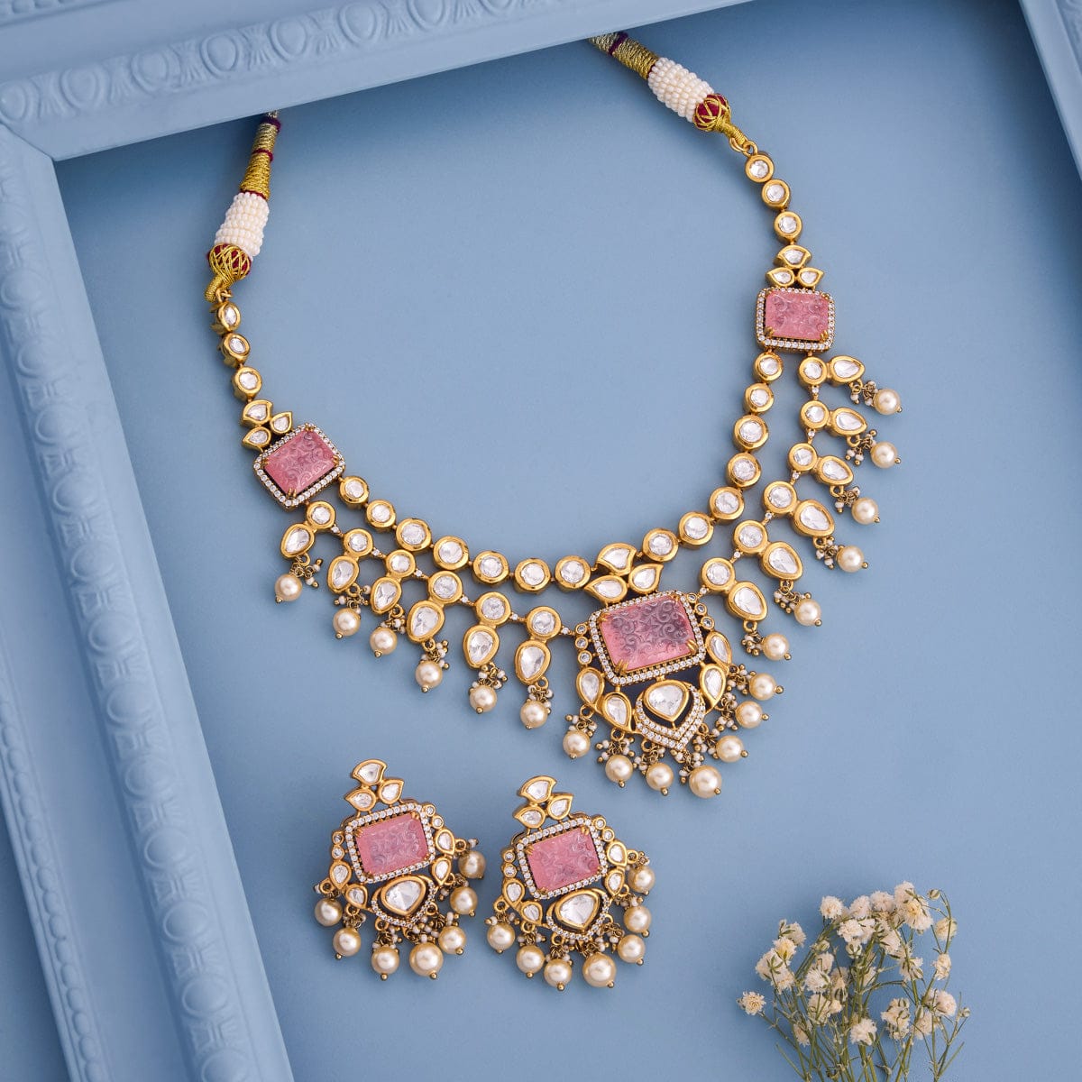 Kundan Necklace Kundan Necklace 191726