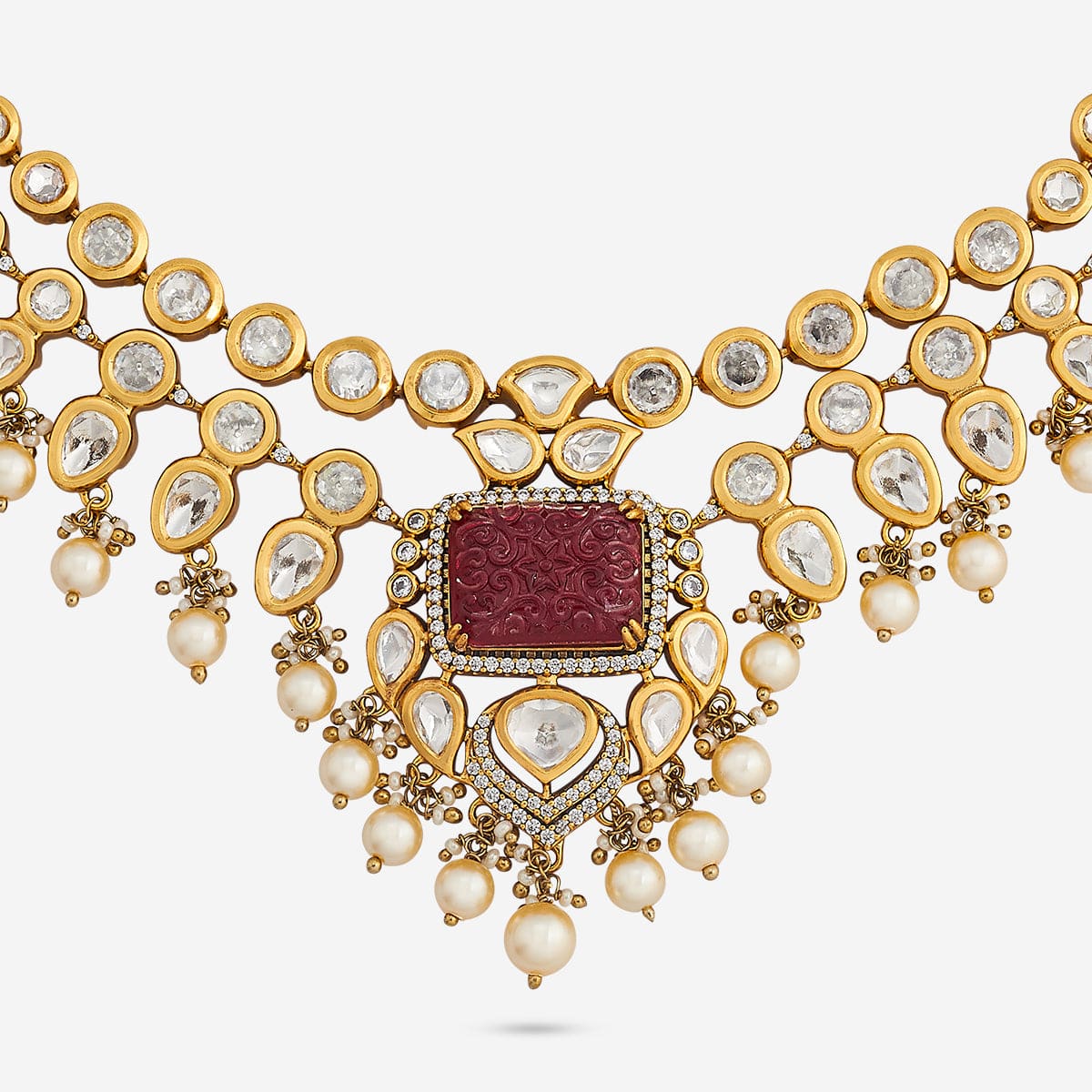 Kundan Necklace Kundan Necklace 191726