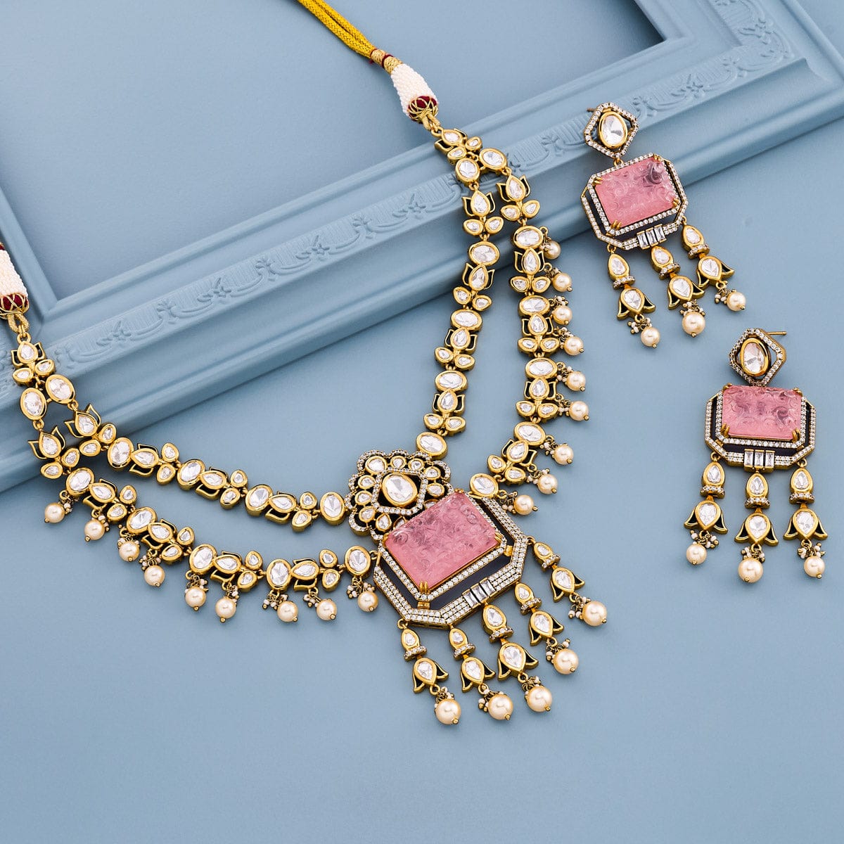 Kundan Necklace Kundan Necklace 191728