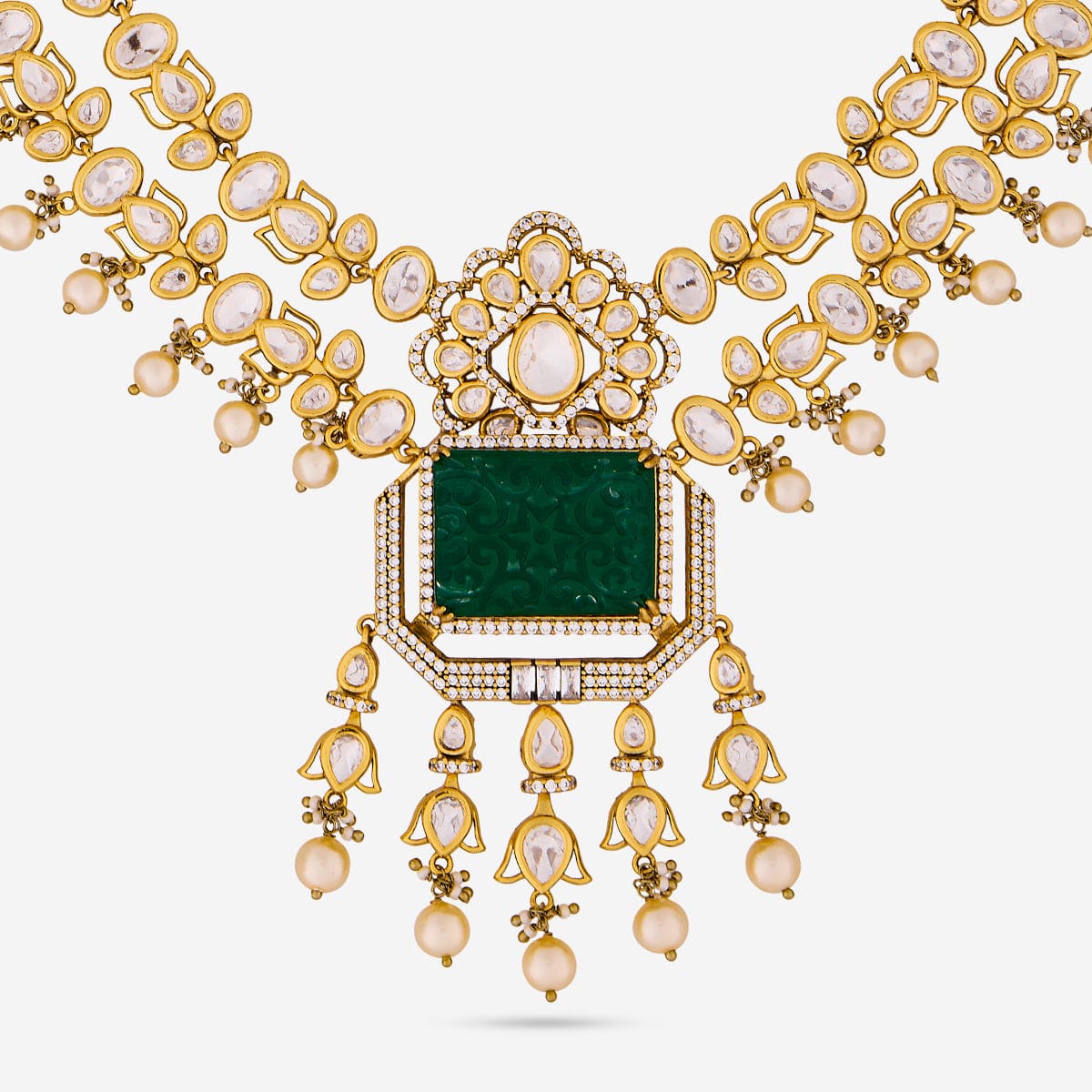 Kundan Necklace Kundan Necklace 191728