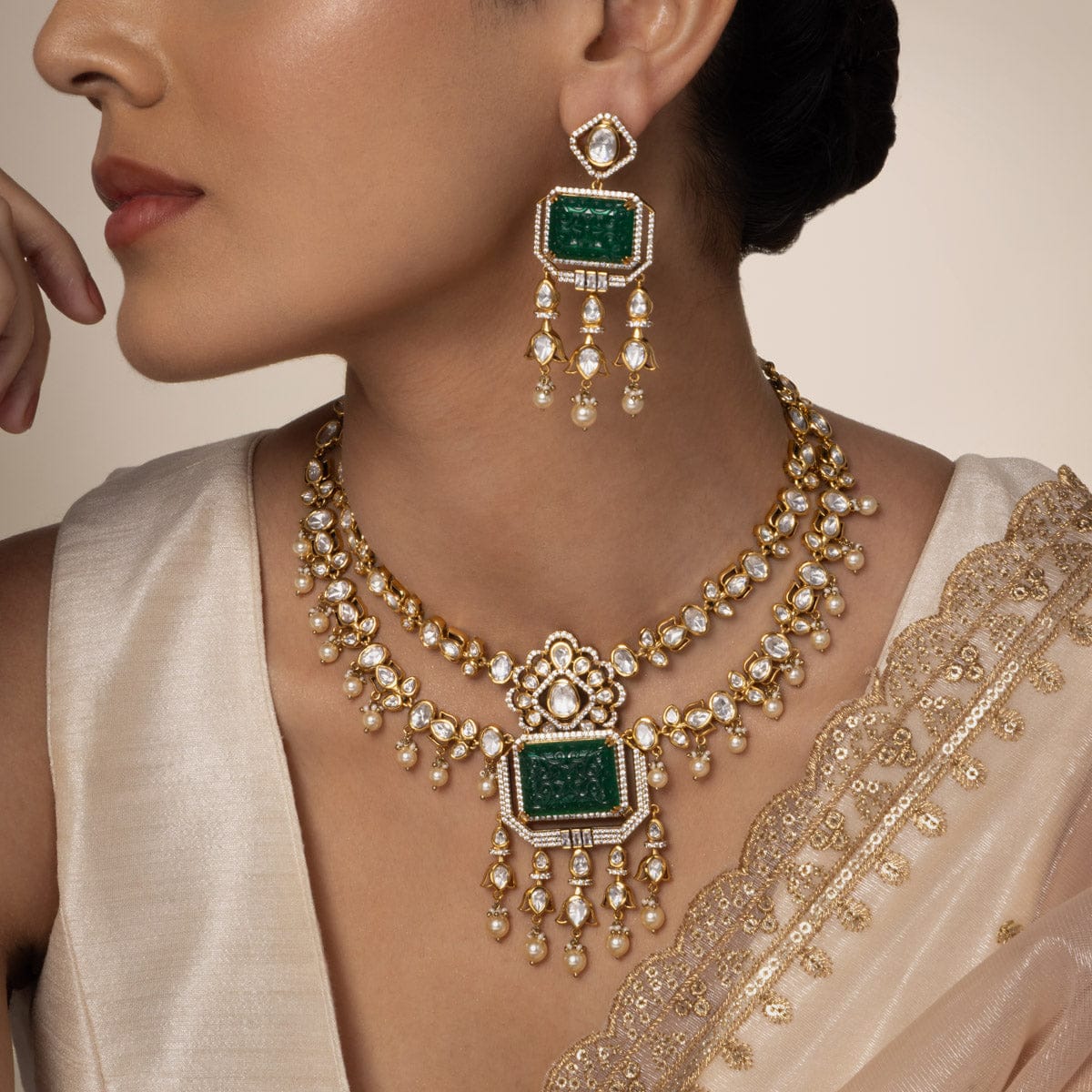 Kundan Necklace Kundan Necklace 191728