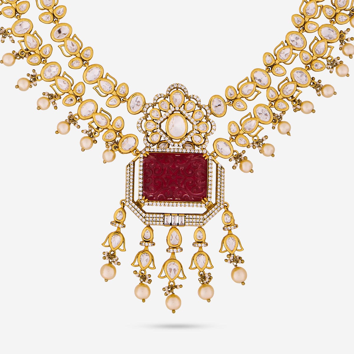 Kundan Necklace Kundan Necklace 191728