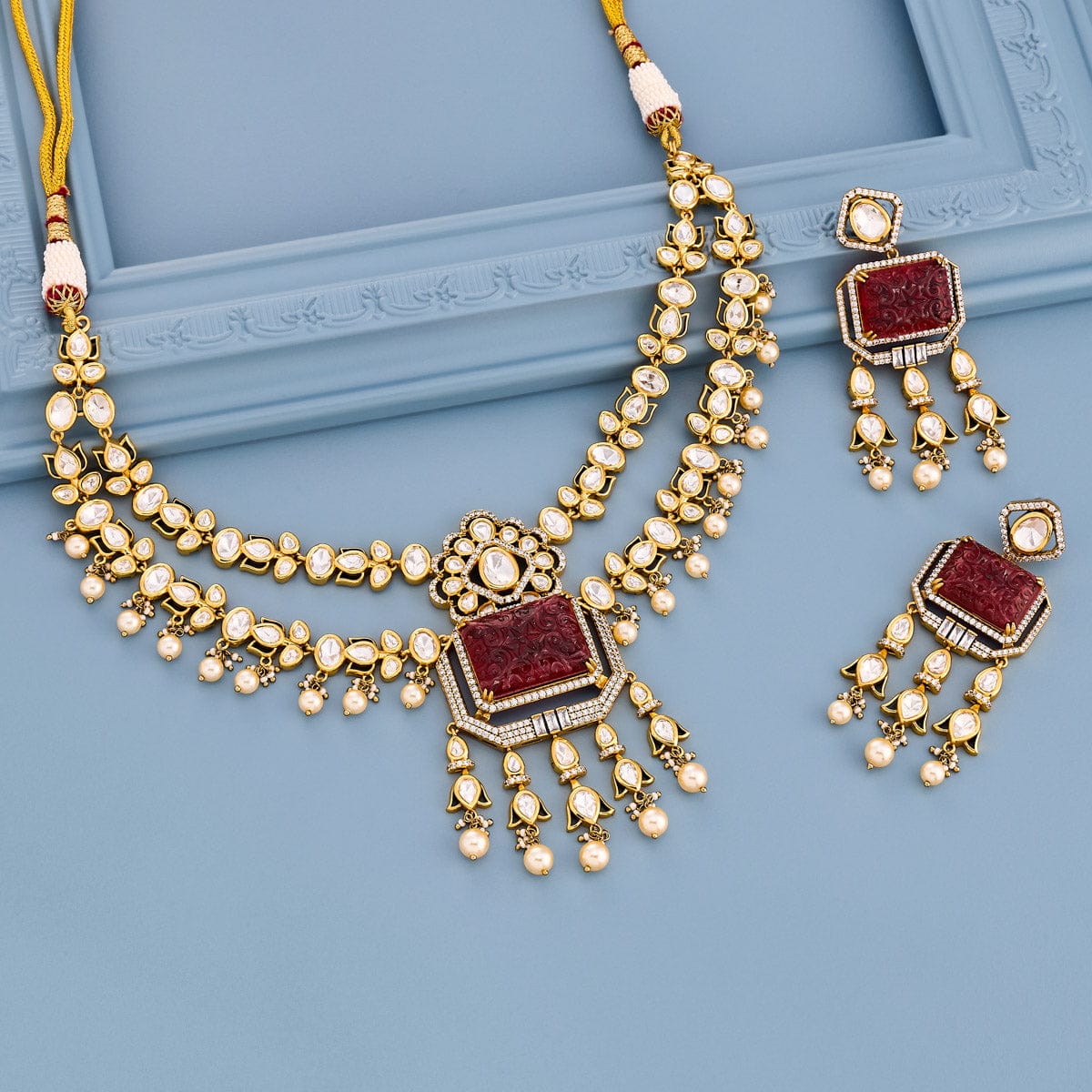 Kundan Necklace Kundan Necklace 191728