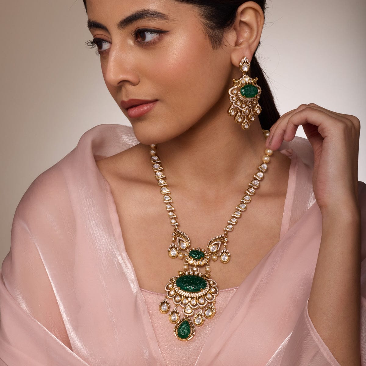 Kundan Necklace Kundan Necklace 191729